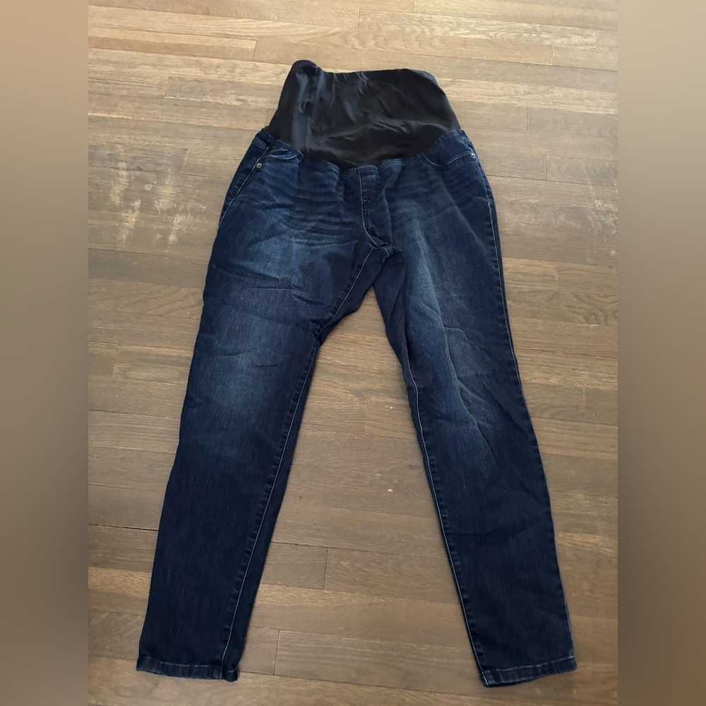 Isabel Maternity by Ingrid &‎ Isabel Blue Skinny Jeans size 8/29